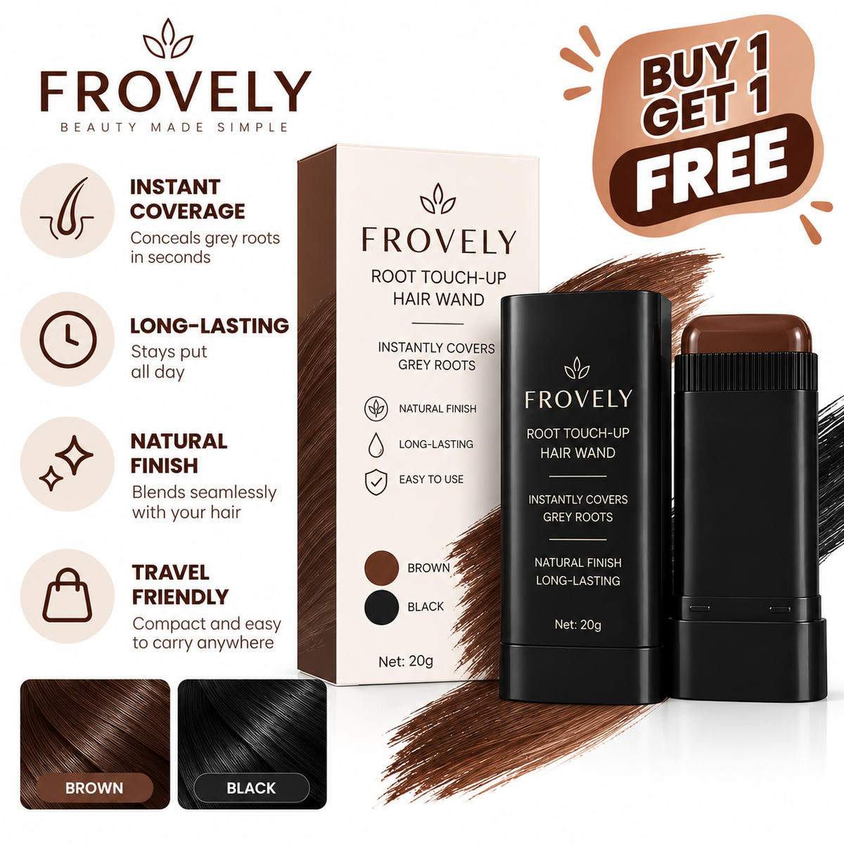 Frovely™ Hair Dying Comb
